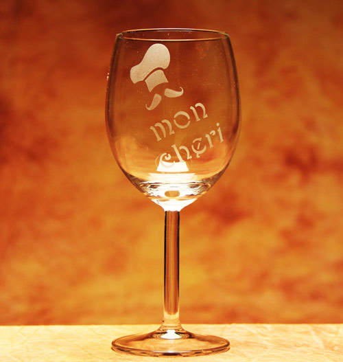 Mon Cheri Wine Glass